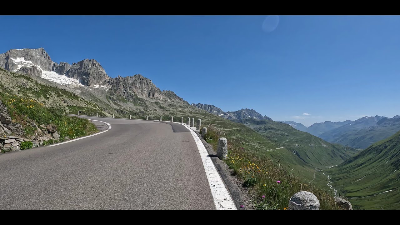Swiss Bicycling: Furka Pass from Andermatt 4K