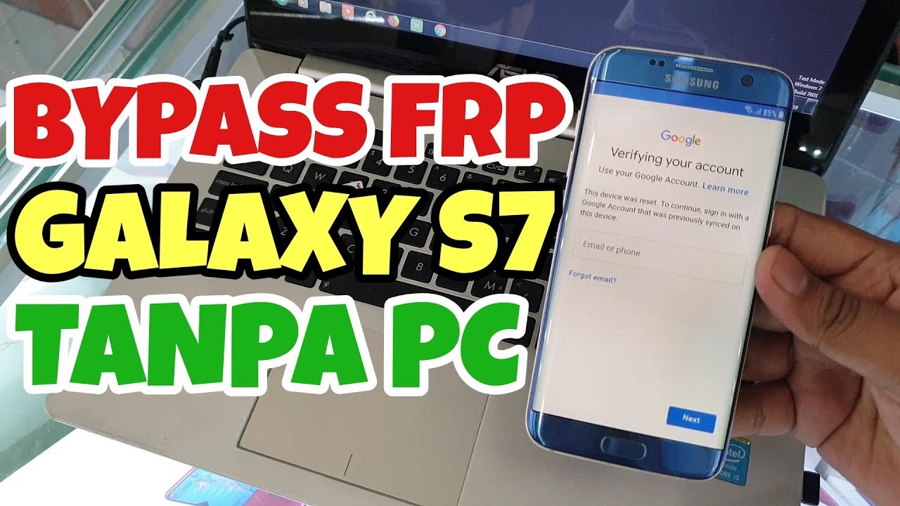 TUTORIAL BYPASS FRP GALAXY S7 EDGE (SM G935*) REMOVE GOOGLE ACCOUNT TANPA PC TERBARU 2019