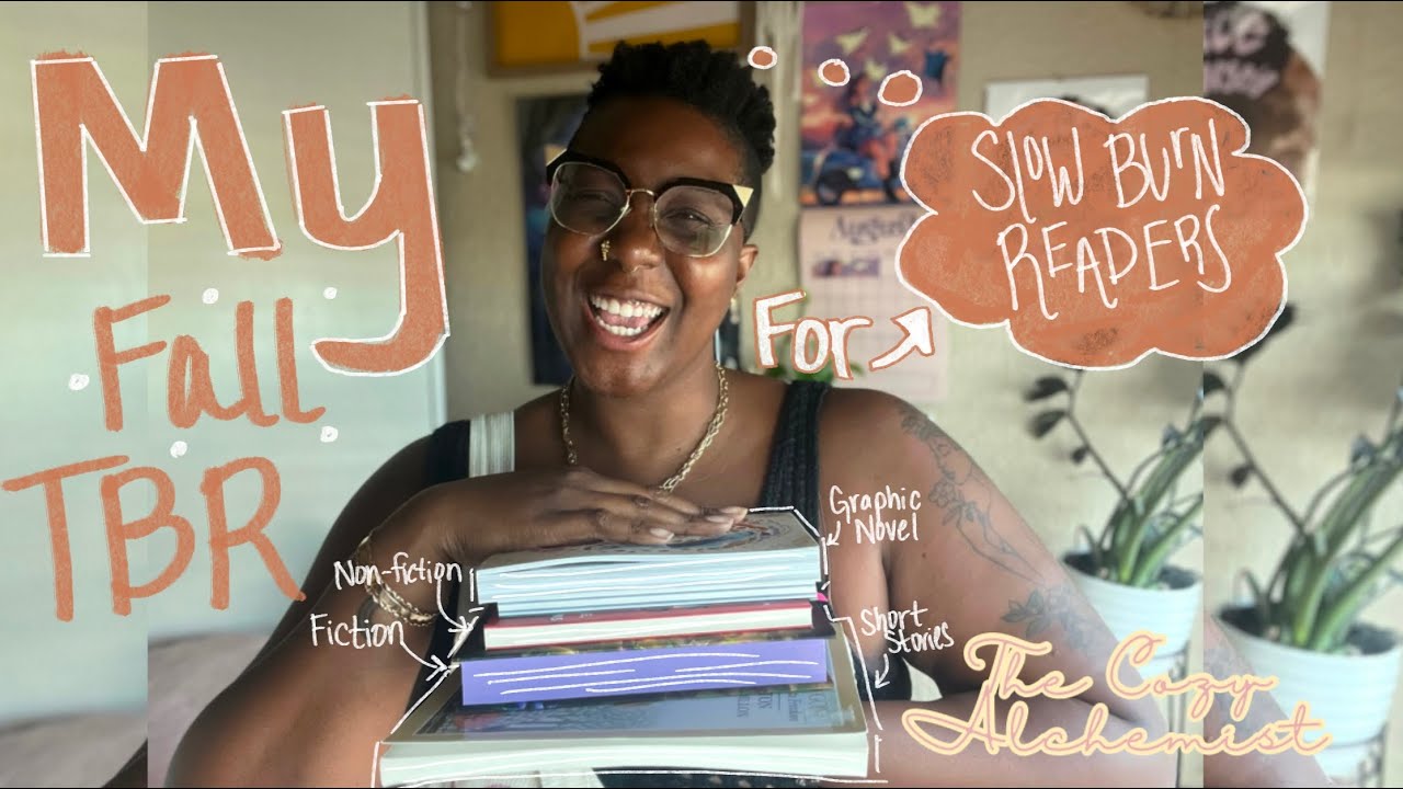 My First TBR | Fall vibes | Slower pace readers | ADHD readers | Book lovers of different genres
