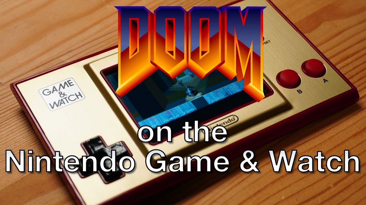 DOOM в Game and Watch