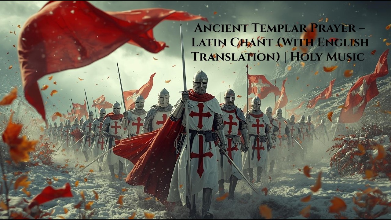 Ancient Templar Prayer &ndash; Latin Chant (With English Translation) | Holy Music