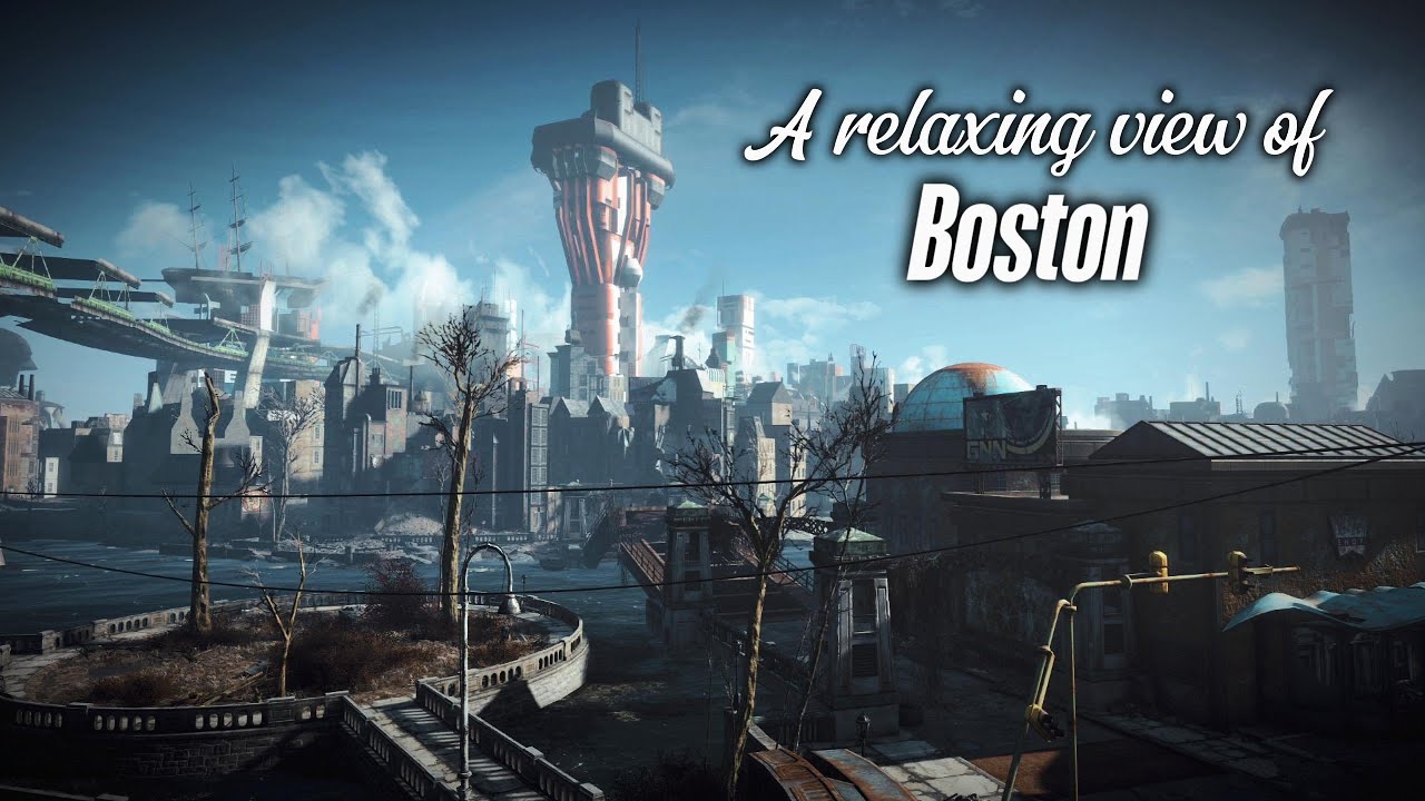 Fallout 4 - Boston - Ambience & Music
