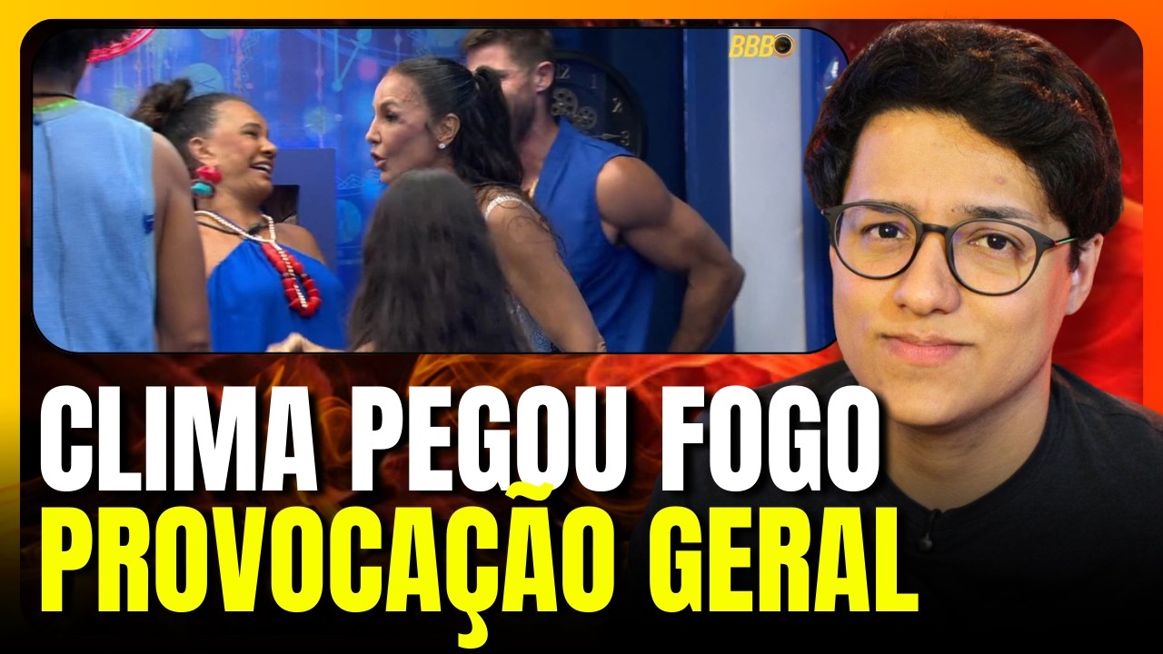 🚨BBB26! FESTA de IVETE VIRA CONFUS&Atilde;O! Jonas PROVOCA Ana Paula e casa entra em TRETA!