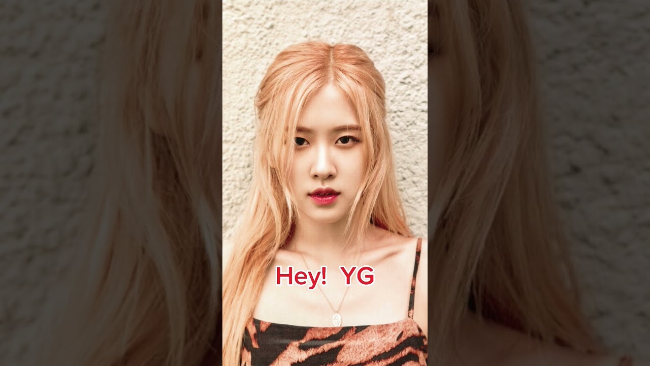conversation between YG and Ros&eacute; #blackpink #ygentertainment #ygfam #blink #edit #kpop #blackpinkyg