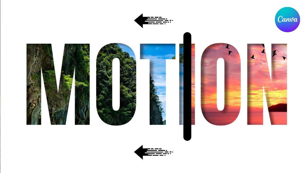 Dynamic Animated Text Slide Design Tutorial in Canva