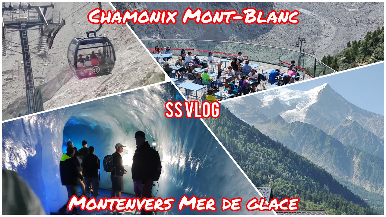 Chamonix Mont-Blanc Montenvers Mer de glace  | J'avais peur du chemin terrible | SS VLOG