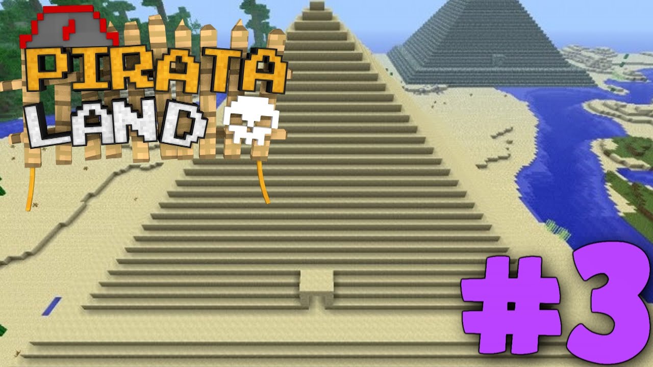 La piramide! | PIRATALAND #3 con AnthonyCraft (1/2)