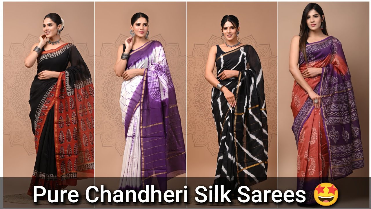 Chanderi Silk Sarees at Wholesale Price | Perfect for Resellers & Boutique Owners | New Collection