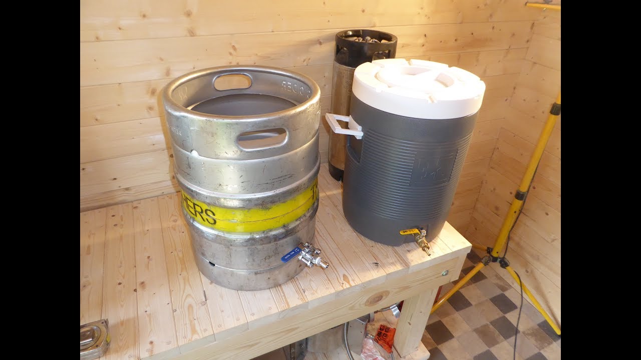 Beer Keg conversion to brew kettle,  HLT, Hot Liquor Tank, Keggle