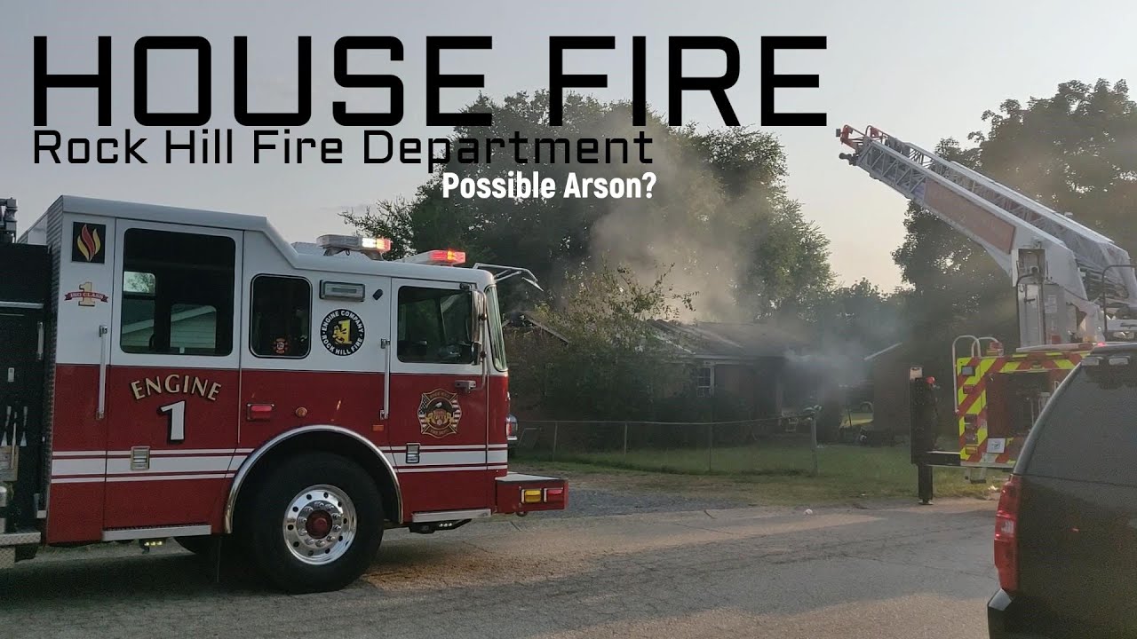 STRUCTURE FIRE | College Downs Neighborhood | Rock Hill Fire Department
