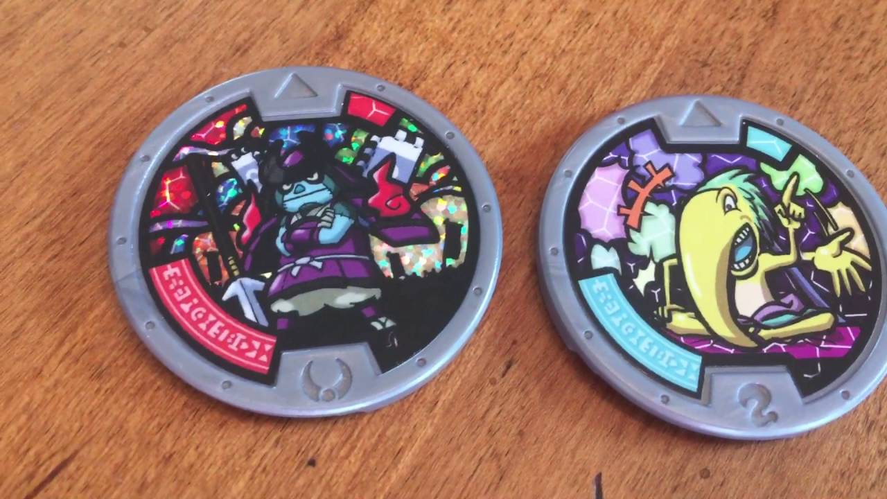 Series 4 Yo-Kai Watch medals / blind bags