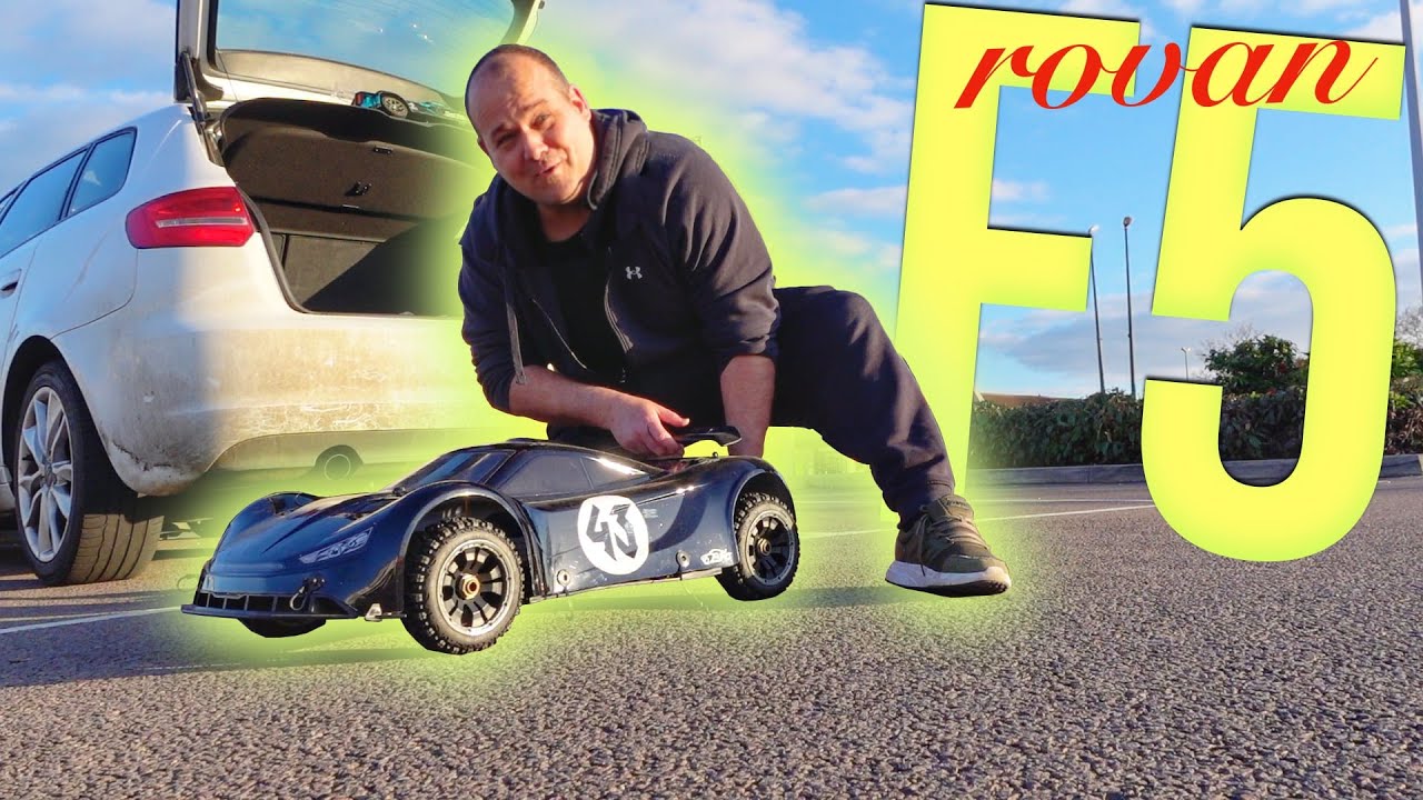 1/5 ELECTRIC Rovan F5 is insane!