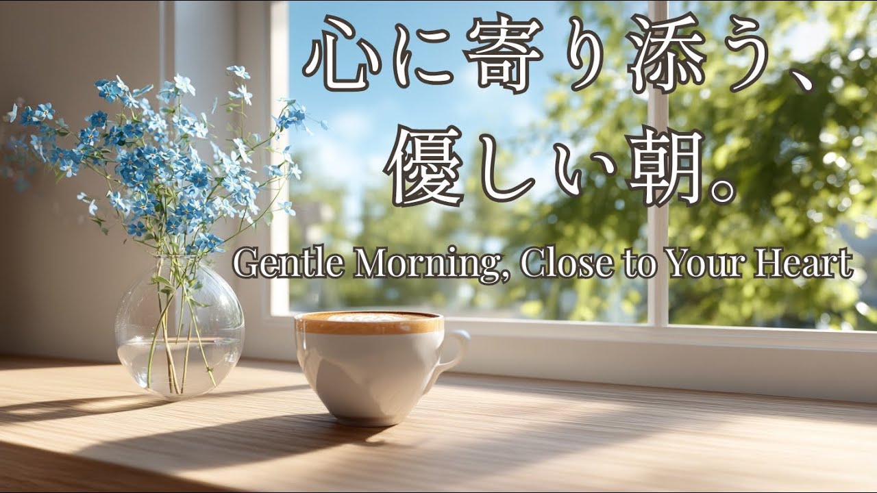 心に寄り添う、優しい朝。| Gentle Morning, Close to Your Heart - Piano & Guitar BGM | SoraCafe BGM