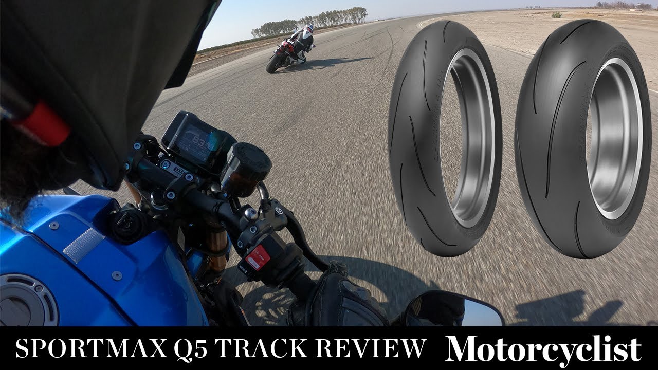 Dunlop Sportmax Q5 Motorcycle Tire Review From the Track