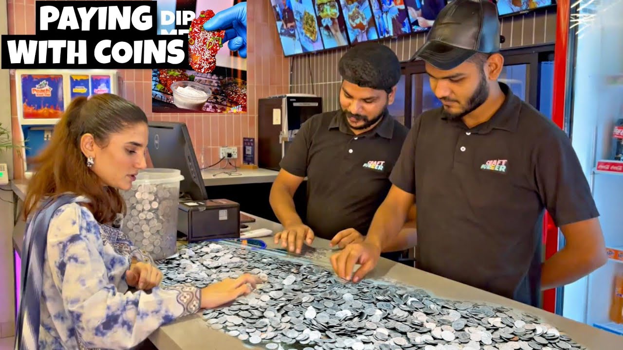 Paying Food Brands With Coins | Prank In Pakistan