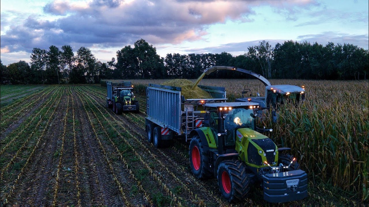 Oporowa kukurydza na kiszonkę 2022 🇵🇱🔥UR.Jankowscy🔥[ CZARNY JAGUAR, 2x CLAAS & FLIEGL ]🔥|cz.1/2|🔥