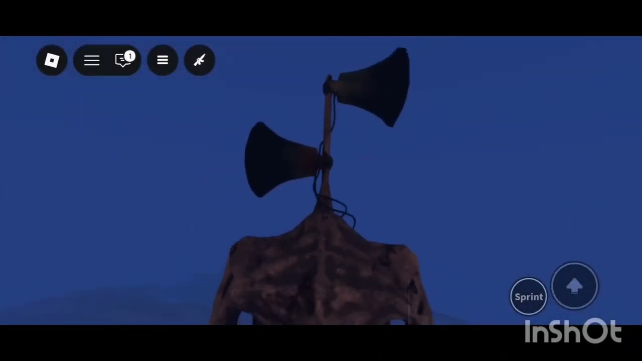 Playing siren head legacy on Roblox 
