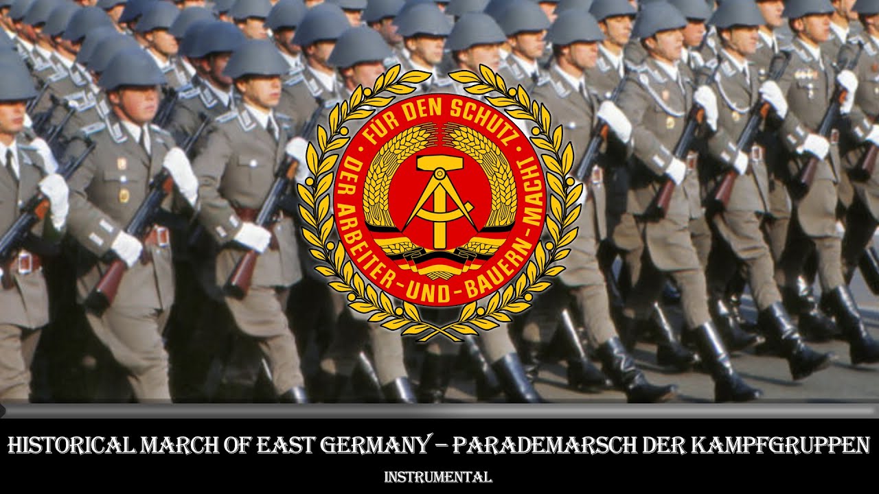 🇩🇪 Historical March of East Germany &ndash; 
