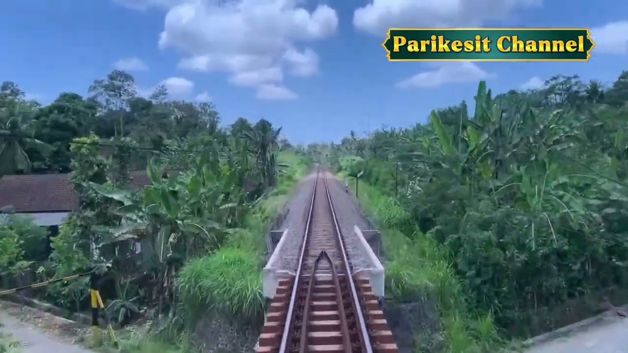 Perjalanan Kereta Api Pandanwangi 493 dari Stasiun Kalisetail menuju Stasiun Temuguruh