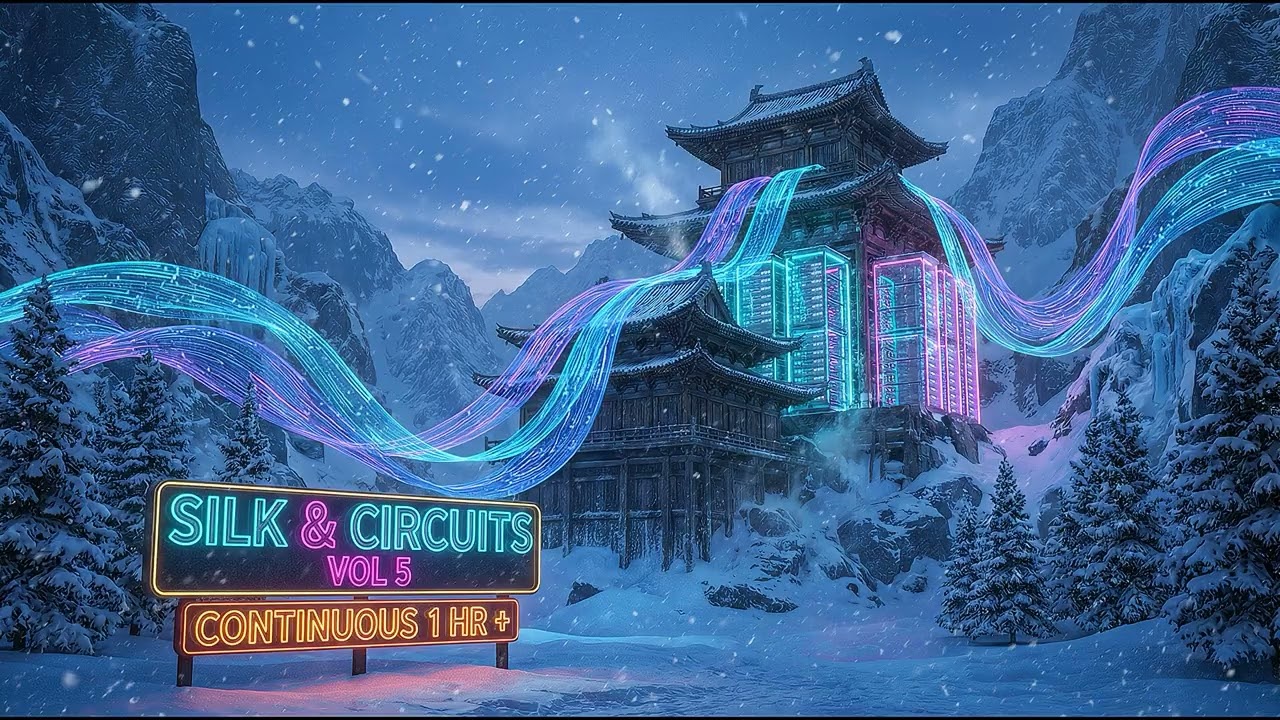 Silk & Circuits Vol. 5 | 1 Hour Epic Cyberpunk EDM Mix | Neon Bass & Cold Tech ⚡ 赛博朋克超燃电音