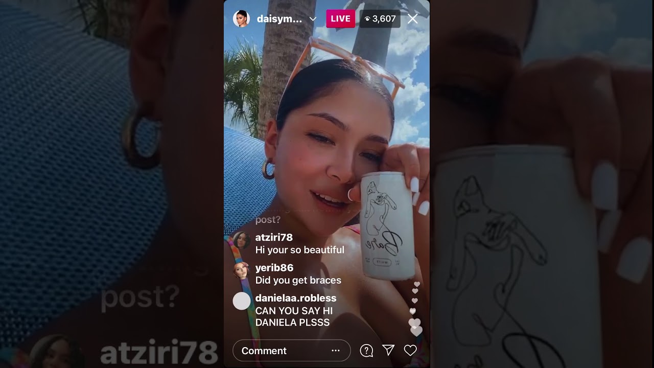Daisy Marquez Instagram live