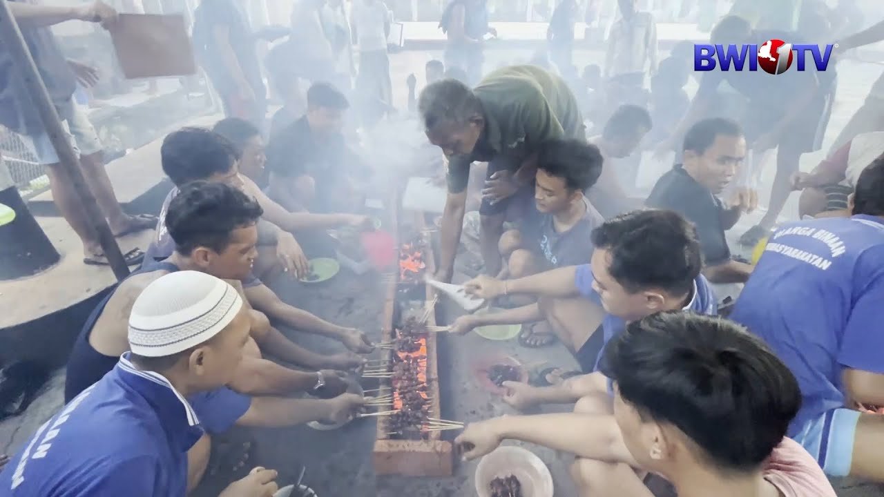 Idul Adha di Balik Jeruji, Nyate Bareng Wujud Kebersamaan Warga Binaan Banyuwangi