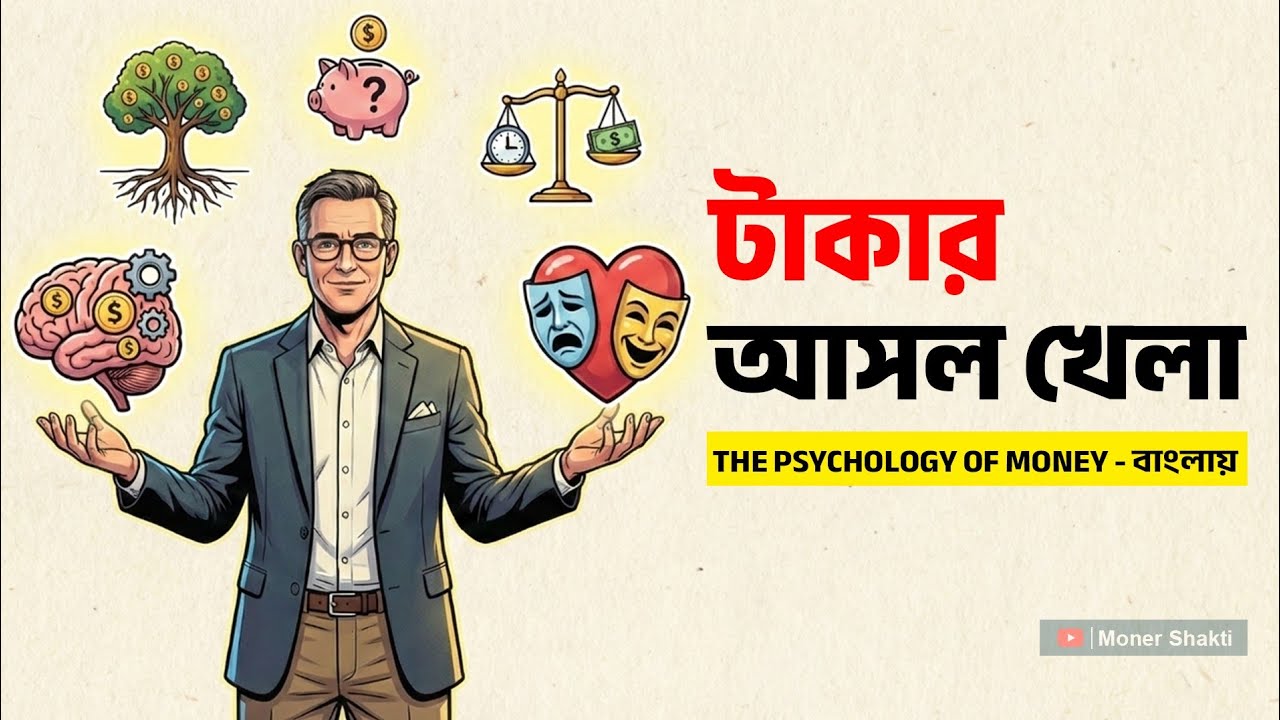 ধনী হতে বুদ্ধি লাগে না! 🧠 | The Psychology of Money Bangla Book Summary | Morgan Housel