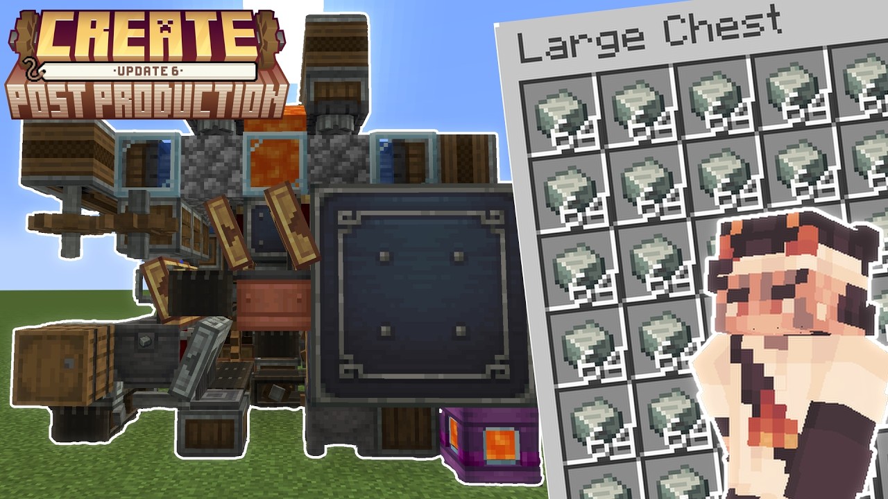 The ULTIMATE Create Mod 6.0 Andesite Alloy + Iron Farm | Create Mod 6.0 Block-By-Block Tutorial