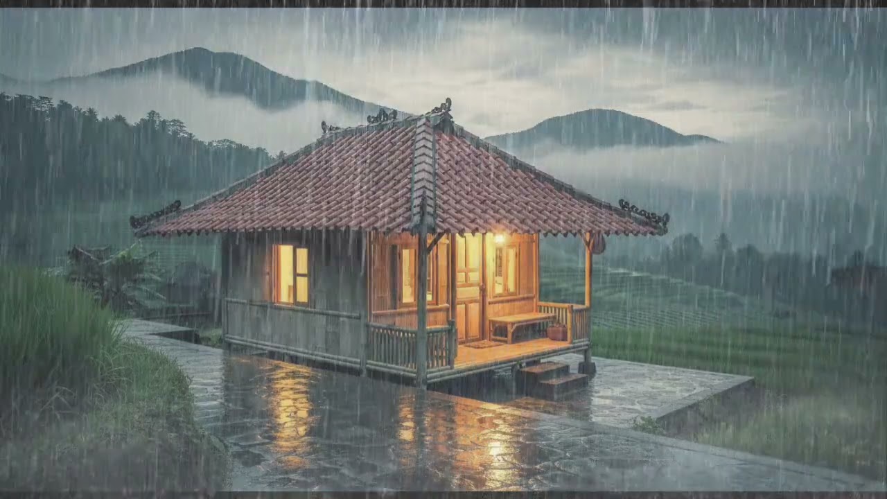Gentle Rain Sounds for Sleep, Study & Relaxation 🌙