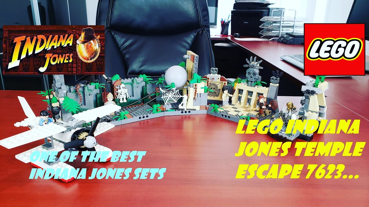 LEGO Indiana Jones Temple Escape 7623 Review... One of the VERY Best Sets of the theme!