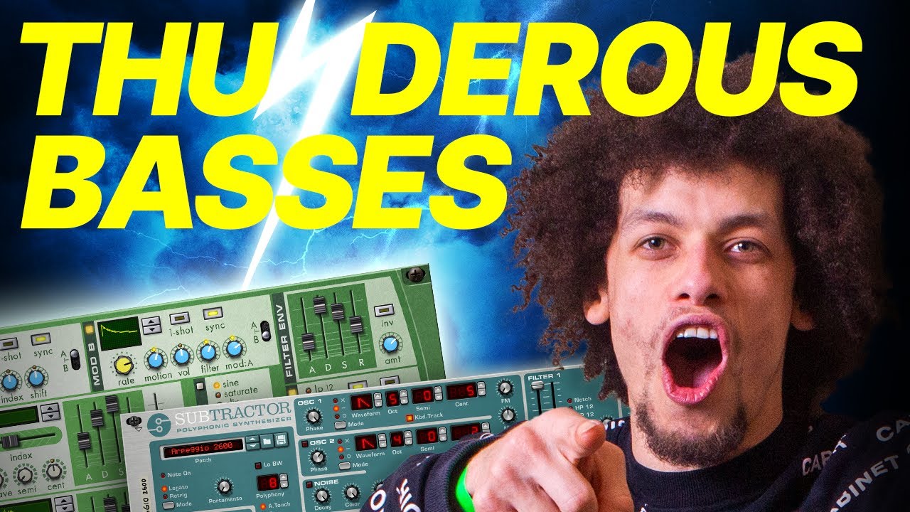 How to design HEAVY Reese Basses in Reason | Malström & Subtractor Tutorial
