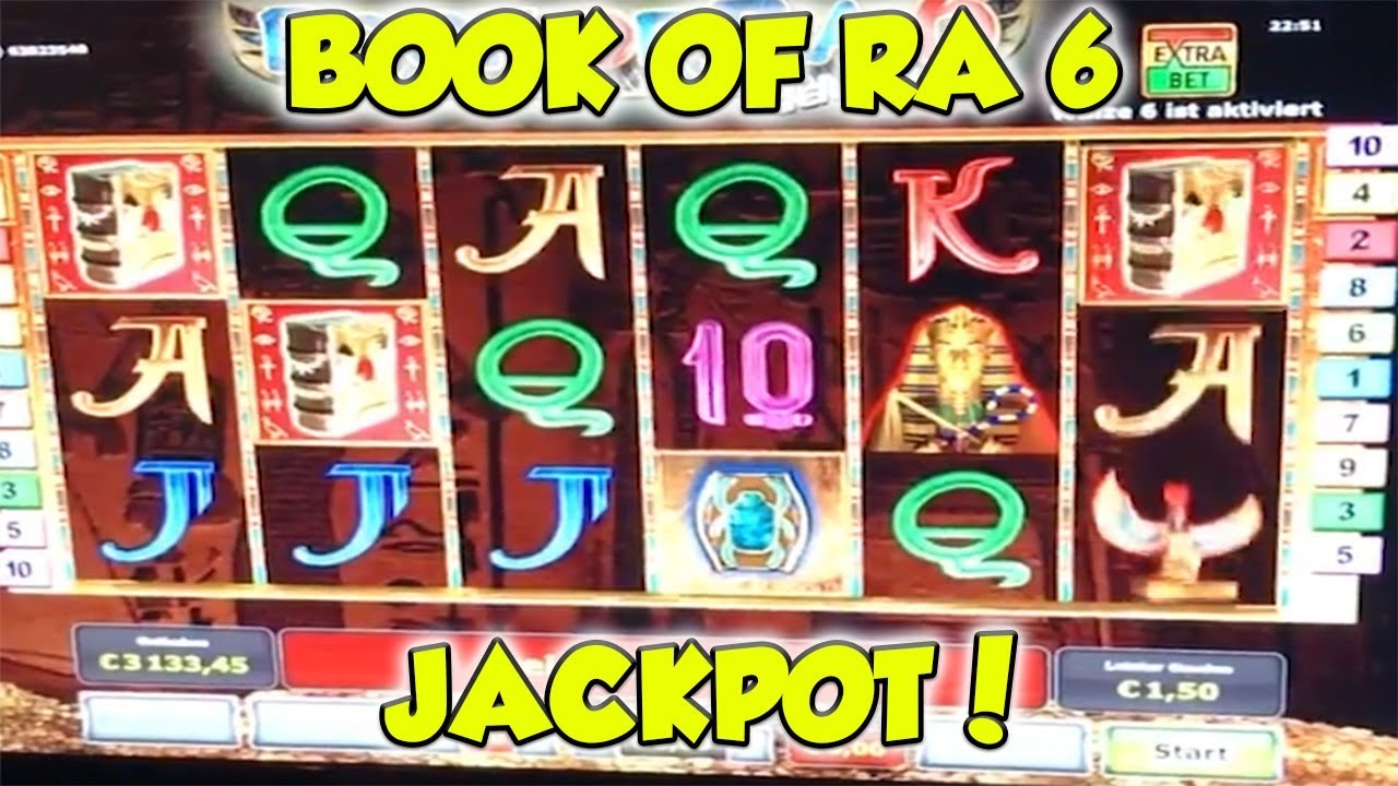 Book of Ra 6 JACKPOT auf 6&euro; - Freispiele Novoline Online Casino HD