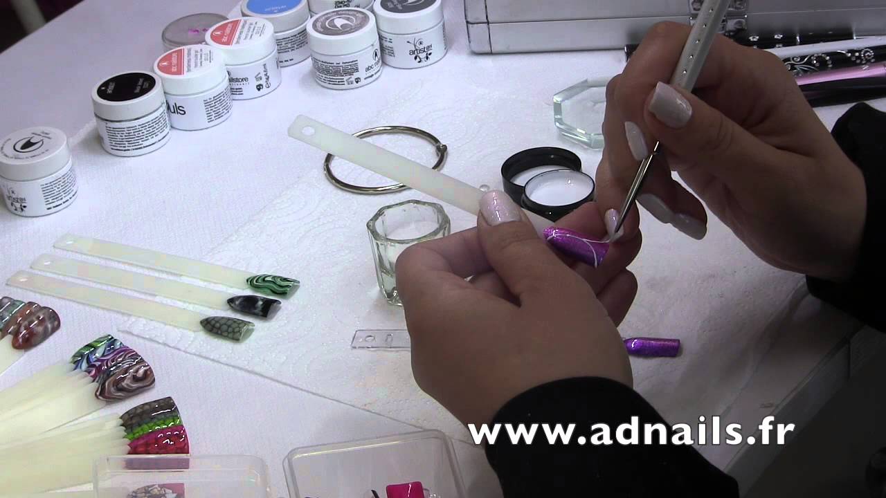 DEMO Rapide nail art Gel couleurs ABC Nailstore / Adnails