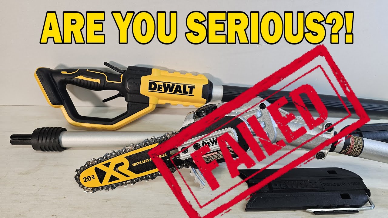 The SHOCKING TRUTH About DeWalt's 20V Pole Saw