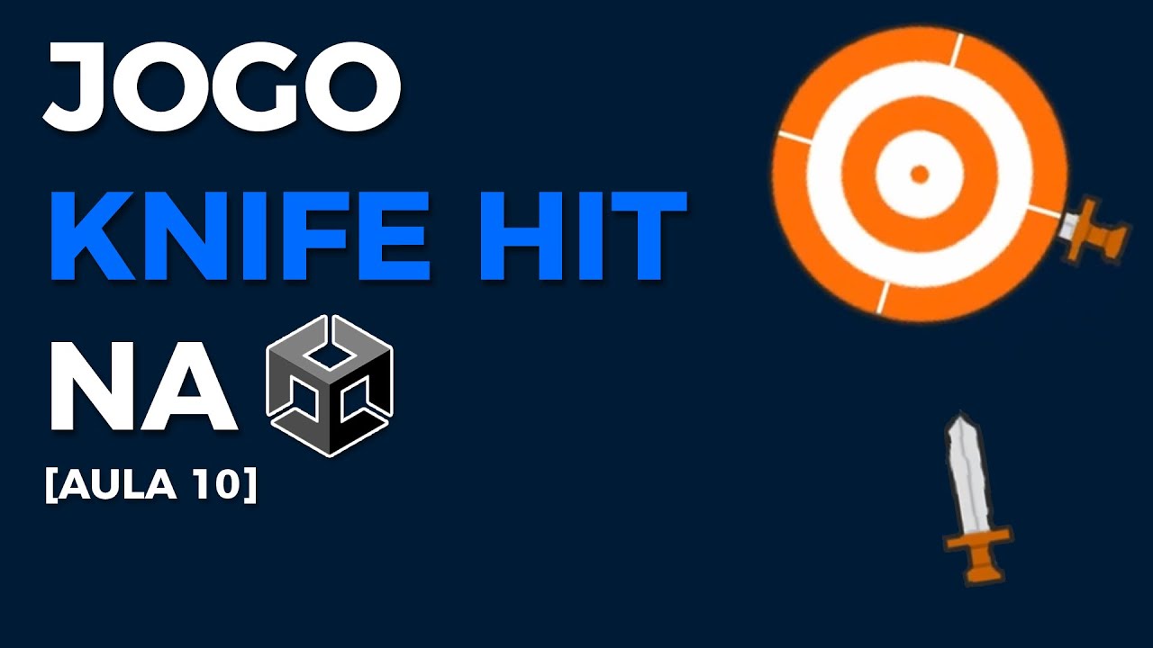 [Aula 10] Jogo Casual (Knife Hit) na Unity: Ativando a Tela Final (UI) | Curso Grátis
