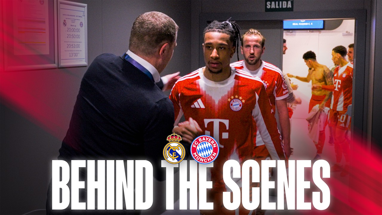 Inside the locker room after our win in Bernab&eacute;u | Champions League Behind the Scenes vs Real Madrid