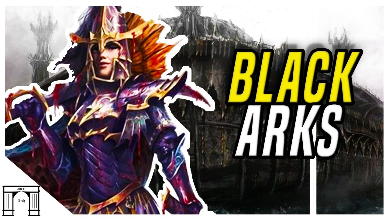 The Black Arks of Naggaroth! Floating Cities Made For Raiding And Slaving! Warhammer Fantasy Lore
