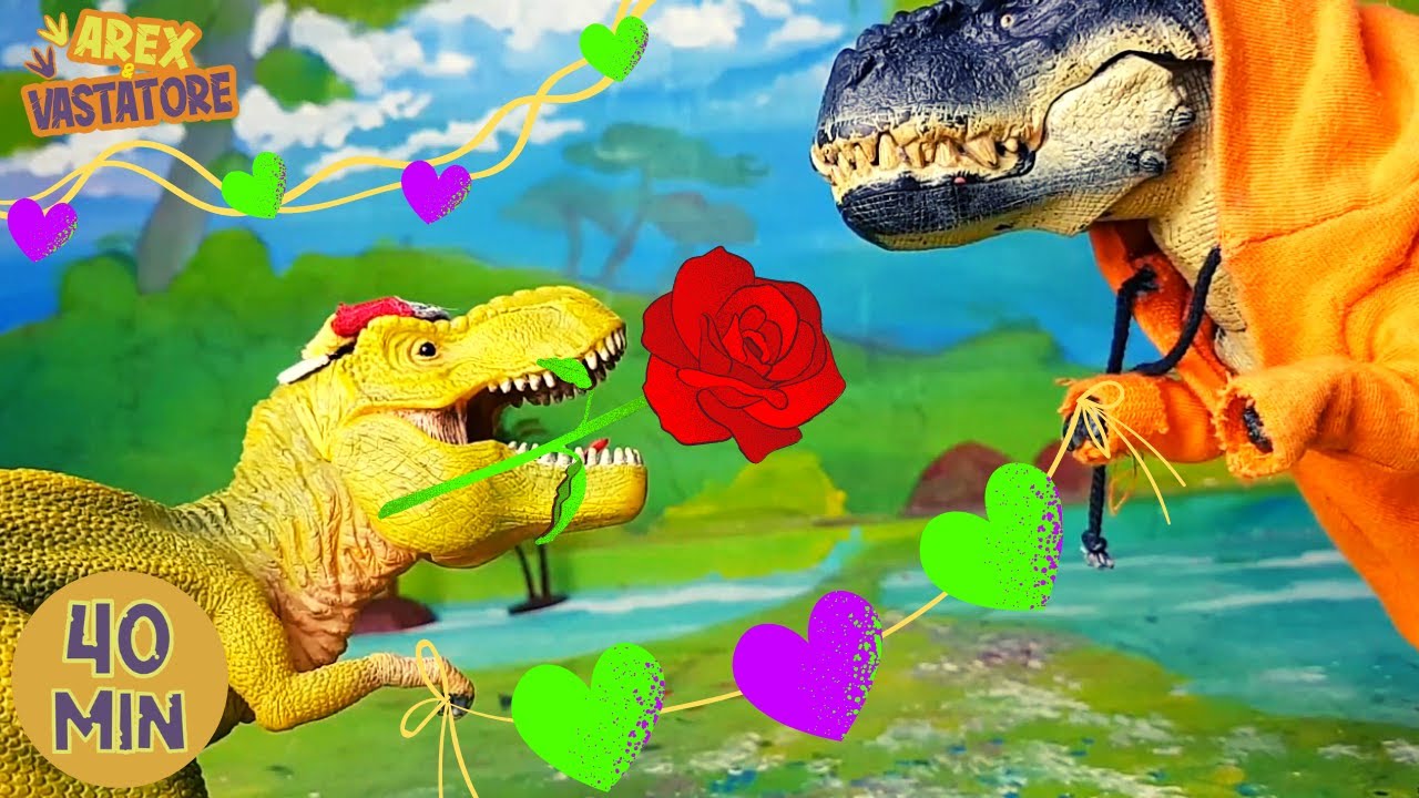 San Valentino al Parco dei Dinosauri 🦖💘🦕 [Compilation]