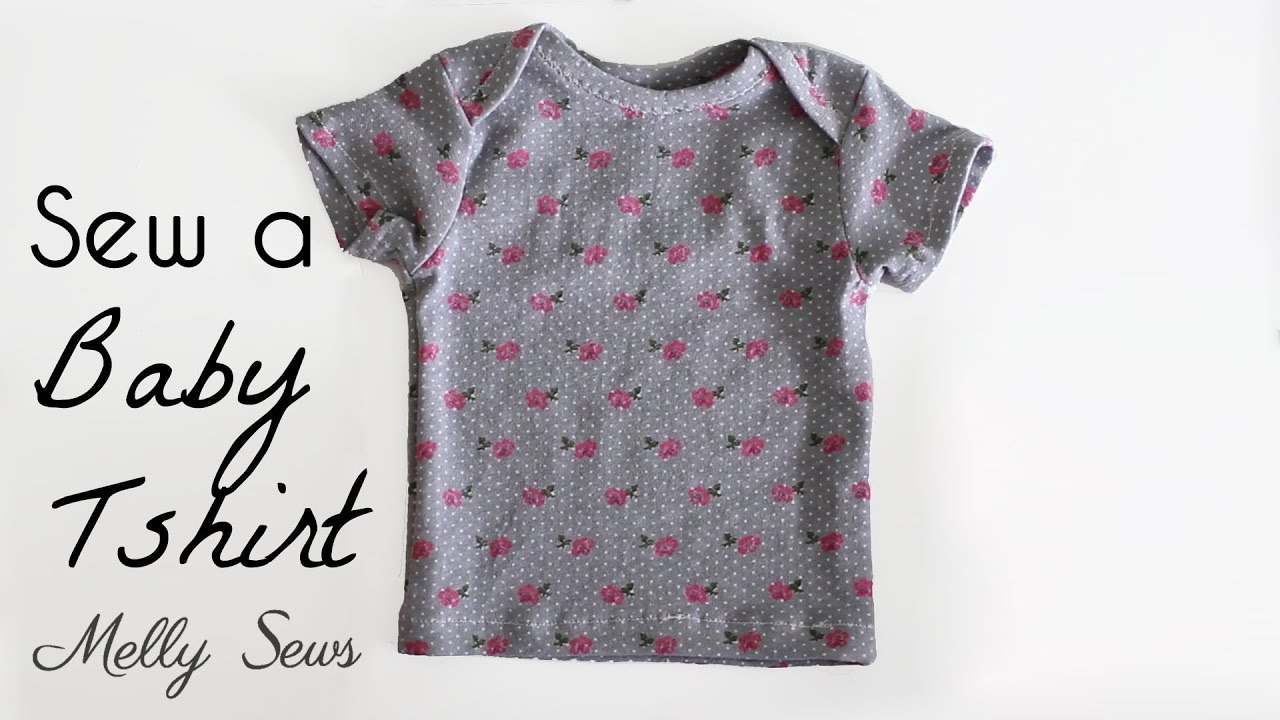 Sew a Baby T-shirt - Envelope Neck T-shirt