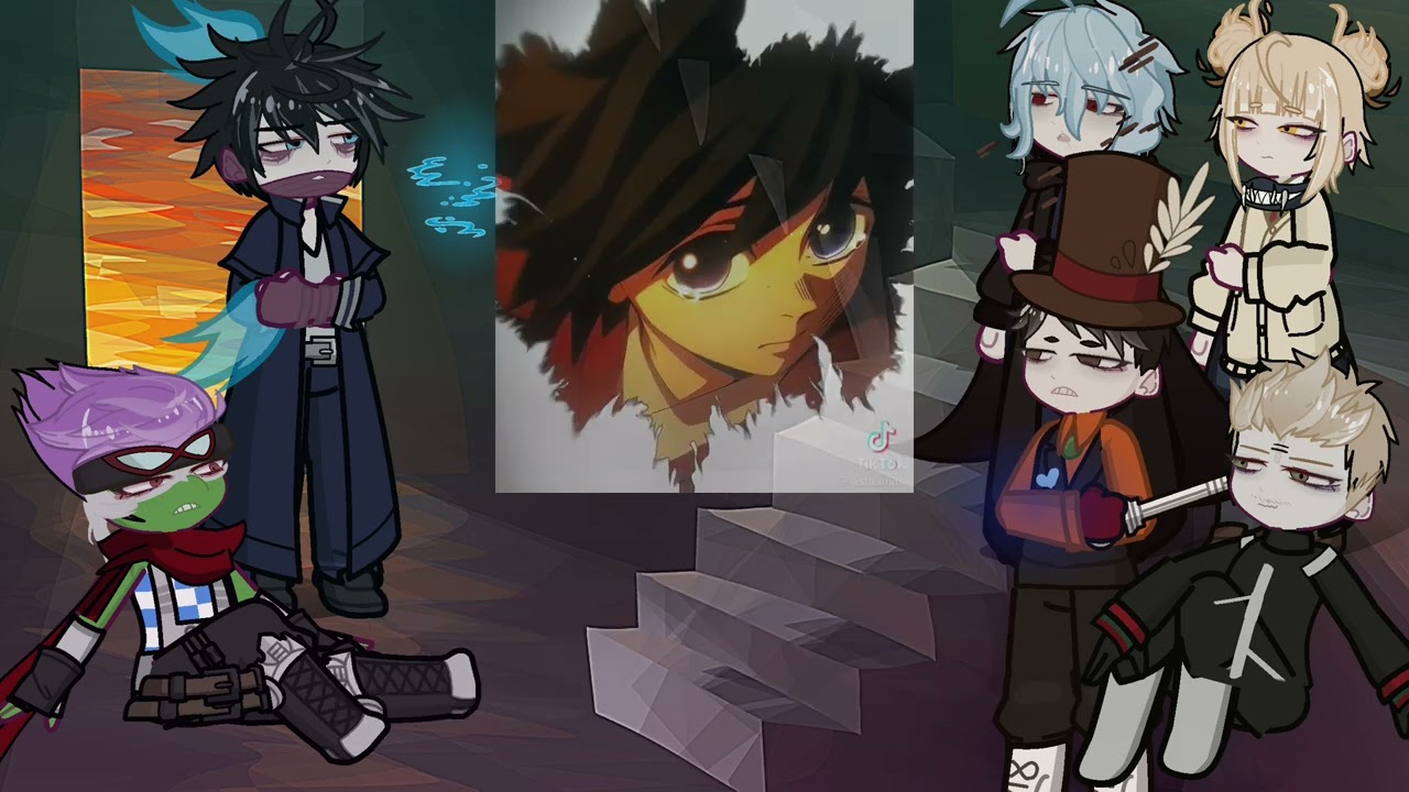 MHA BNHA villains 𝙧𝙚𝙖𝙘𝙩 𝙩𝙤 Giyuu | Demon slayer | Deku | Gacha life