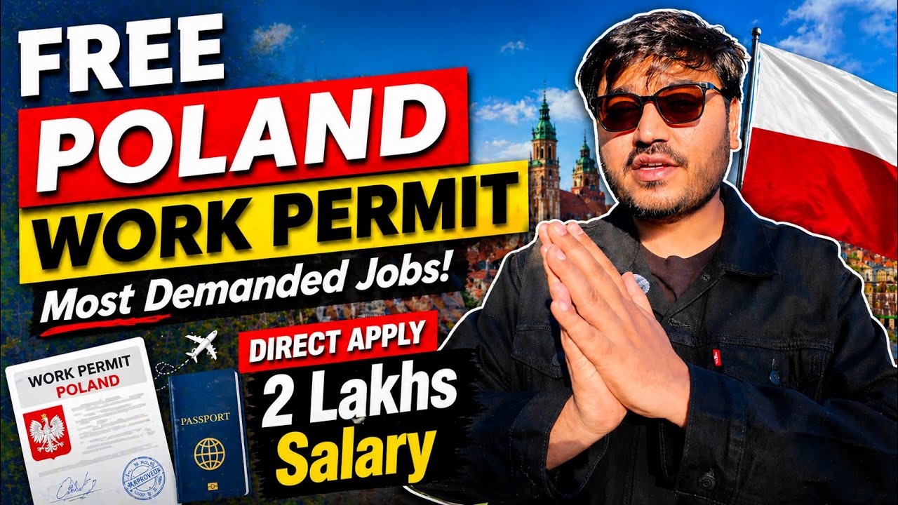 FREE POLAND WORK PERMIT 2026| How to Find Jobs in Poland Without Agent| Most Demanded Jobs!