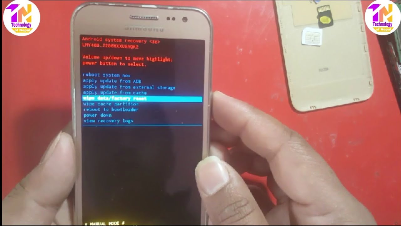 Samsung galaxy j2 hard reset 2019 Technology of nepal