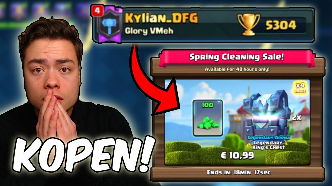 AANBIEDING KOPEN IN EEN CHEST OPENING! - Clash Royale