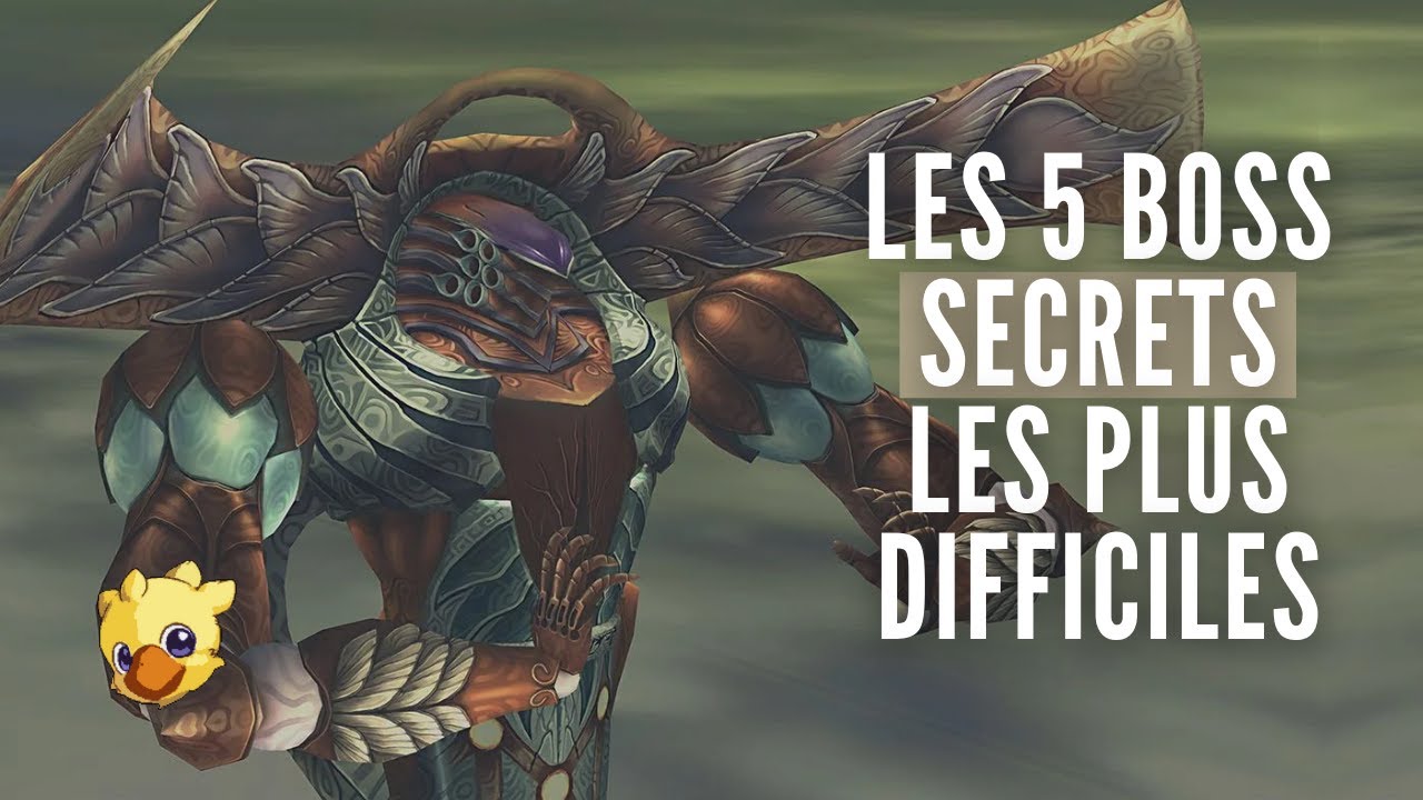 5 des boss secrets les plus difficiles dans Final Fantasy 