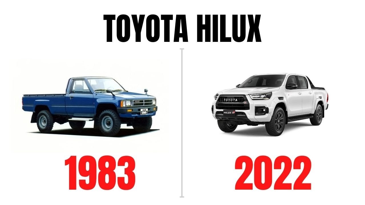 Toyota Hilux -  (Evolution 1983 - 2022) - All generation - TechnoEvolution / #toyota #toyotahilux