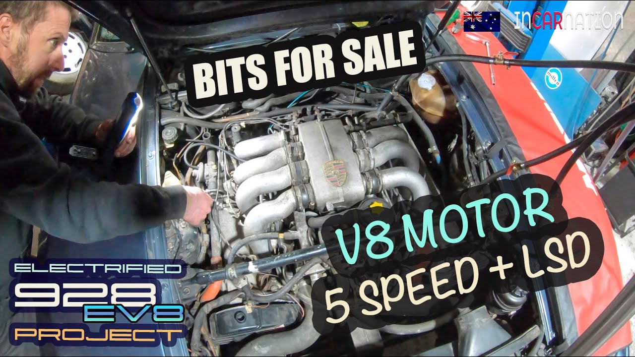 Episode 4 – Porsche EV Conversion | V8 and 5-speed Need a New Home