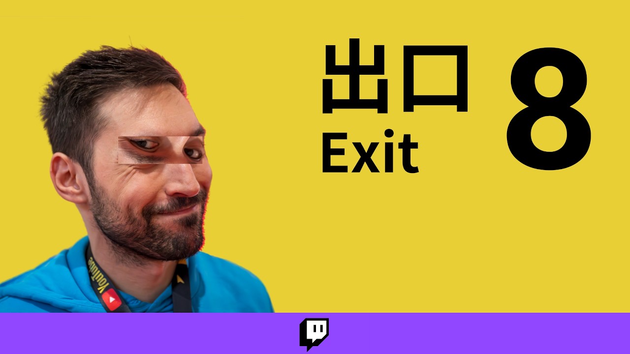 Finde den Fehler, genau 8mal 🚆 Exit 8 Live Playthrough