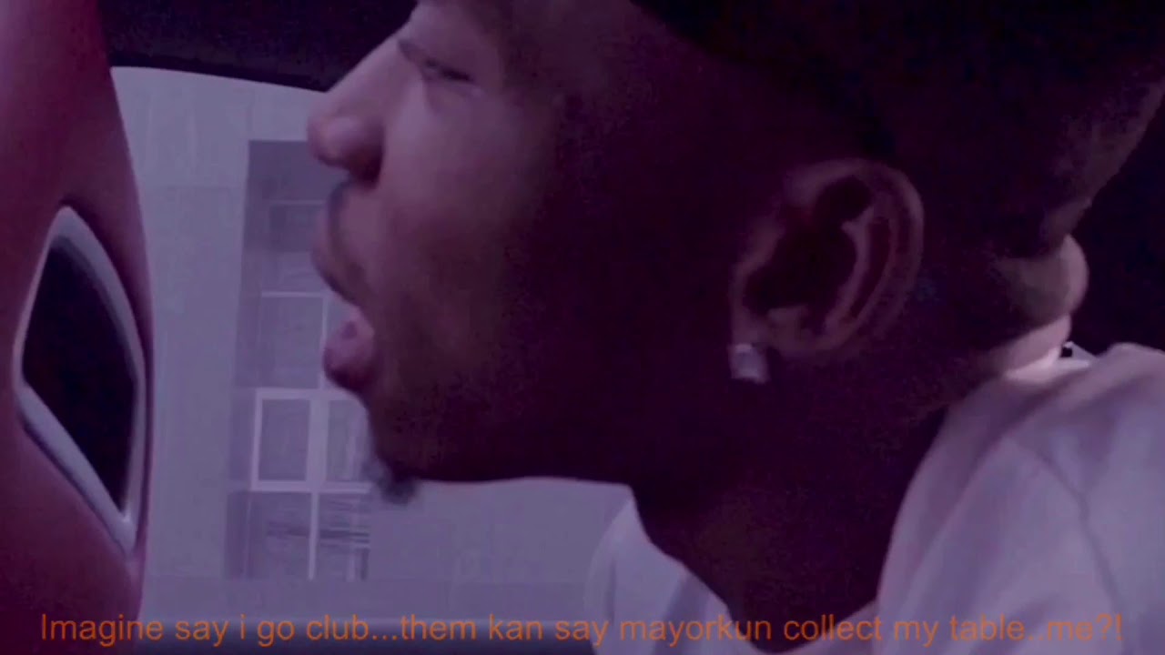 Mayorkun caught in traffic