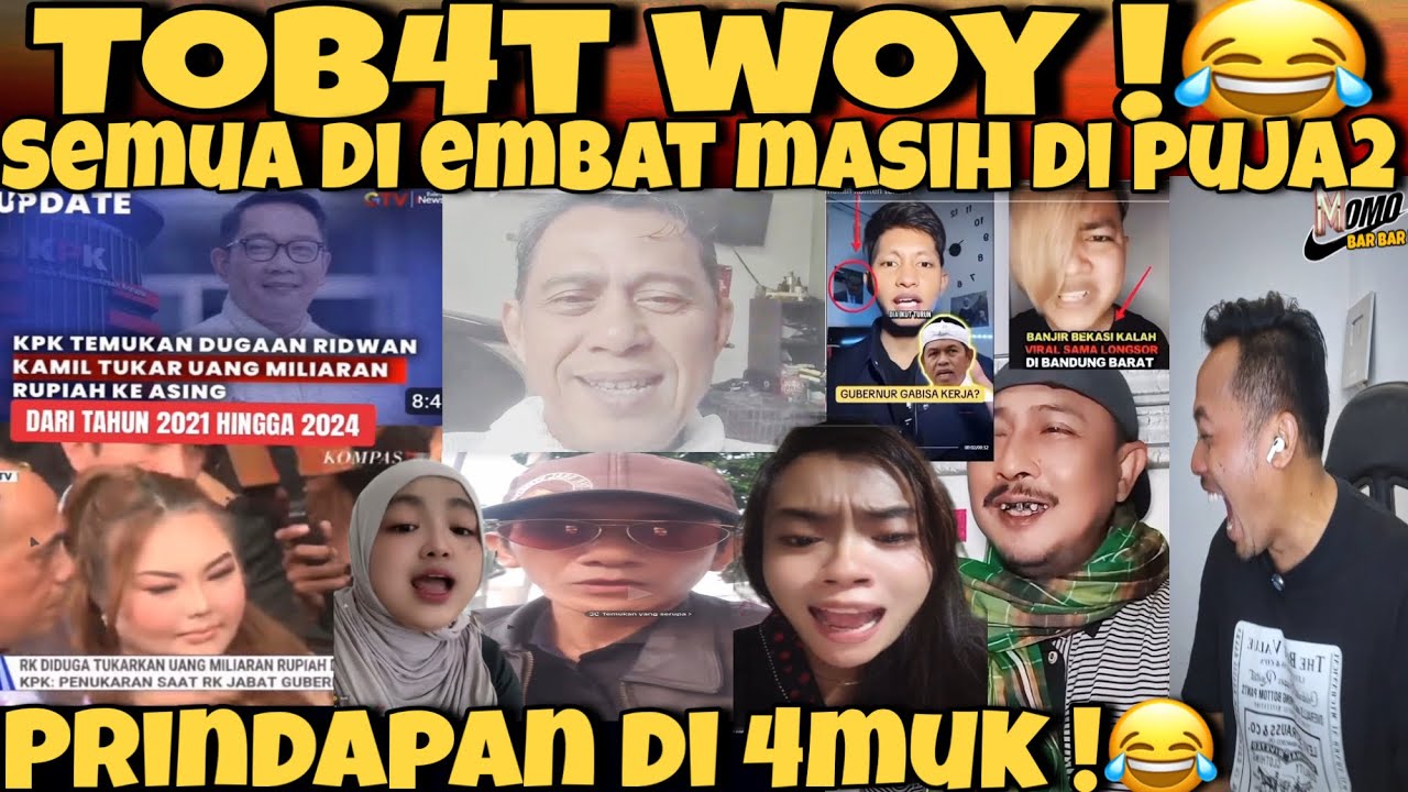 T0B4T WOY‼️SEMUA DI EMB4T MASIH DI PUJA2 - PRINDAPAN KRITIK KDM H4B1S DI 4MUK W4RGA JABAR WKWK