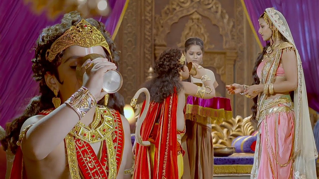 दूध पी पीकर कर बाल हनुमान जी ने दिए रसोई के दुग्ध पात्र समाप्त || महावीर बजरंगबली || भाग 37-42
